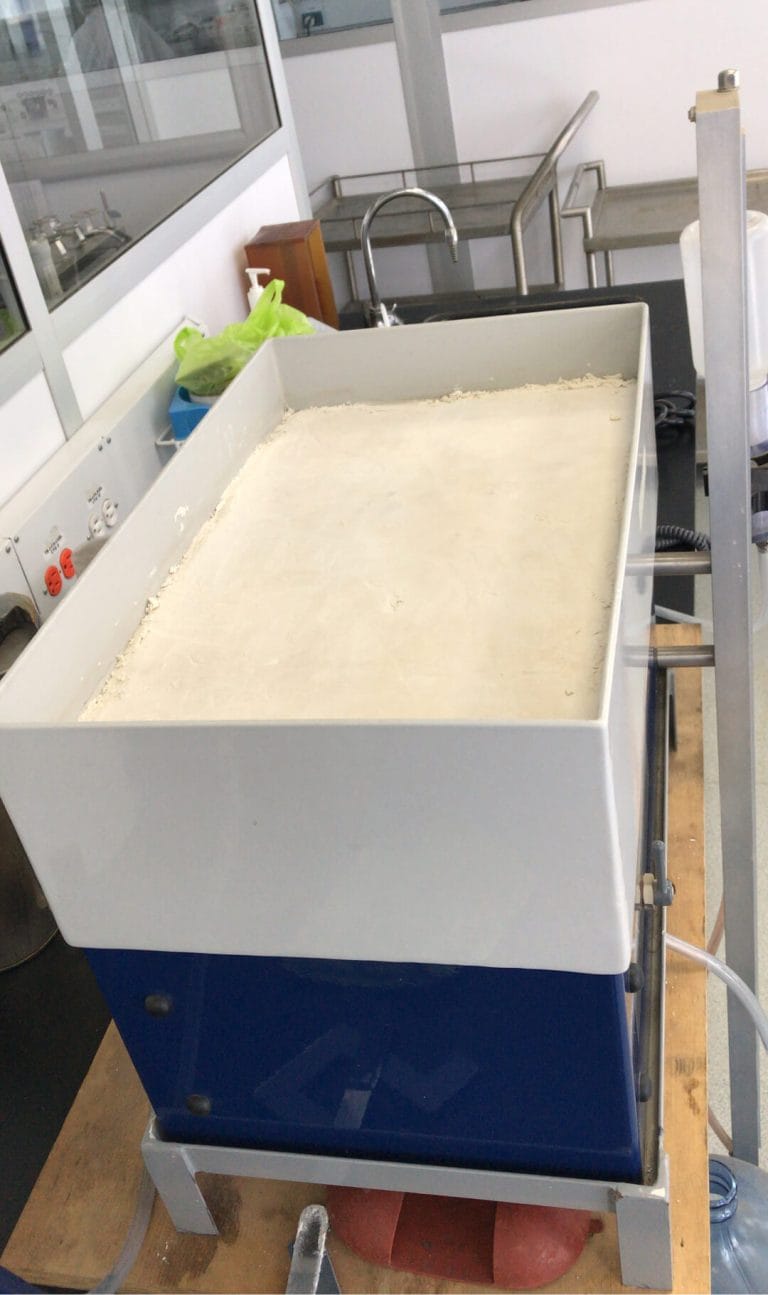 Mesa de arena Sandbox para pf modelo 08.01 Eijkelkamp método de análisis (según ISO 11274)