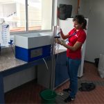 Mesa de arena Sandbox para pf modelo 08.01 Eijkelkamp método de análisis (según ISO 11274)