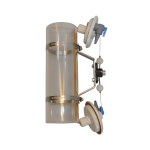 Muestrador de agua, botella Van Dorn muestreador de agua contamindada horizontal muestreador de agua con metales pesados