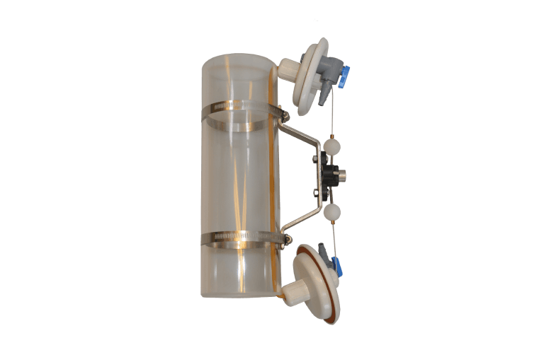 Muestrador de agua, botella Van Dorn muestreador de agua contamindada horizontal muestreador de agua con metales pesados