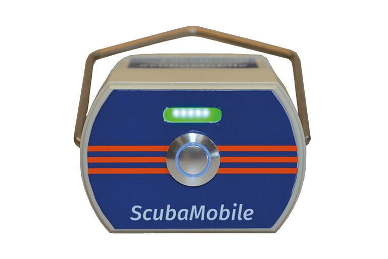 Equipo ScubaMobile para conexión con sondas Scuba