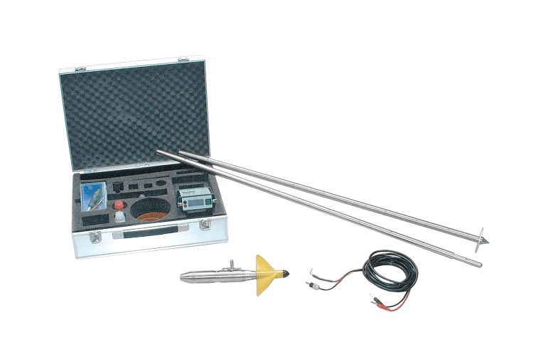 Molinete Profesional Current Meter con hélice sintética